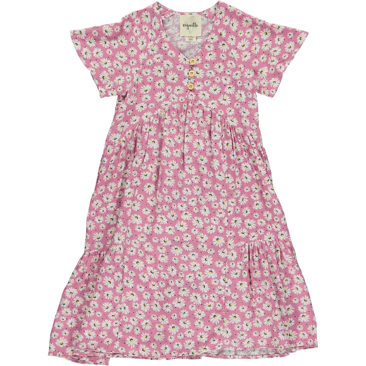 WANDA DRESS - PLUM DAISY