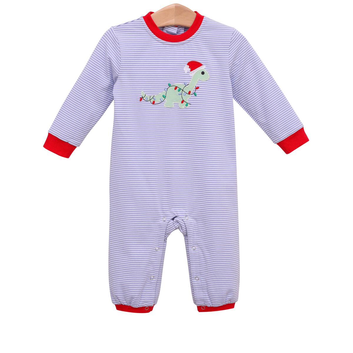 CHRISTMAS DINO ROMPER