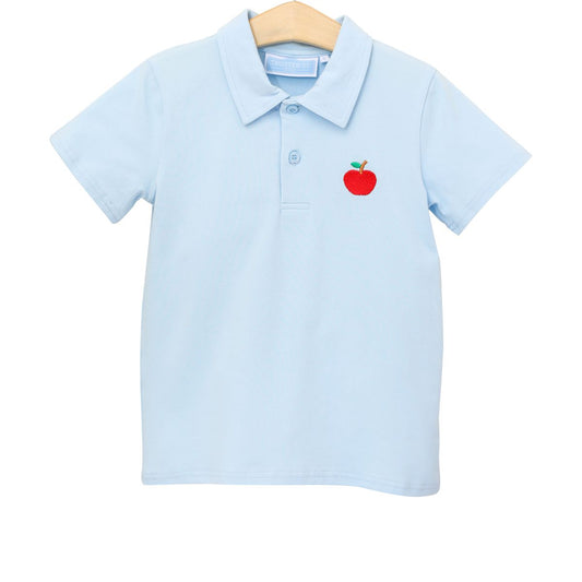 APPLE POLO - BLUE