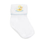 DARLING DUCKINGS LIGHT BLUE SOCKS