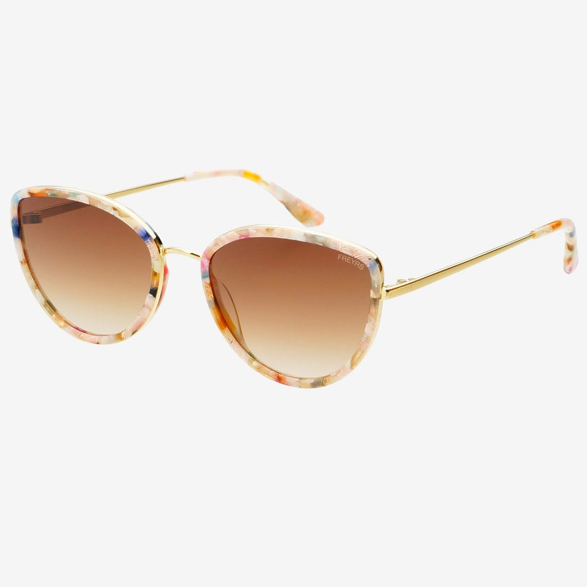 LUNA ACETATE CAT EYE SUNGLASSES