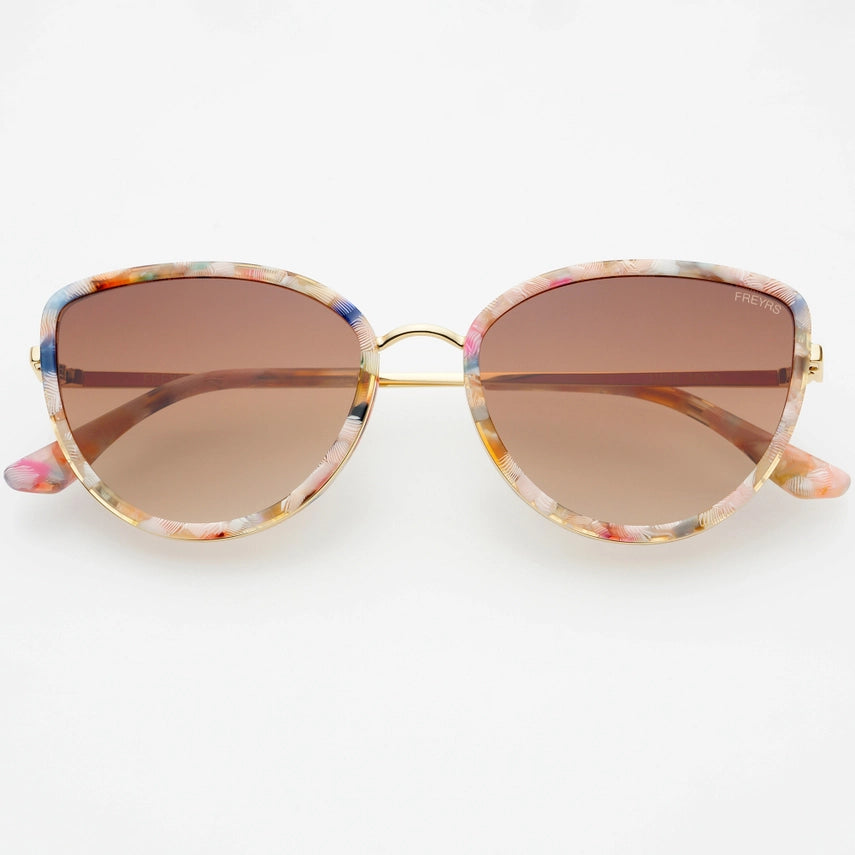 LUNA ACETATE CAT EYE SUNGLASSES