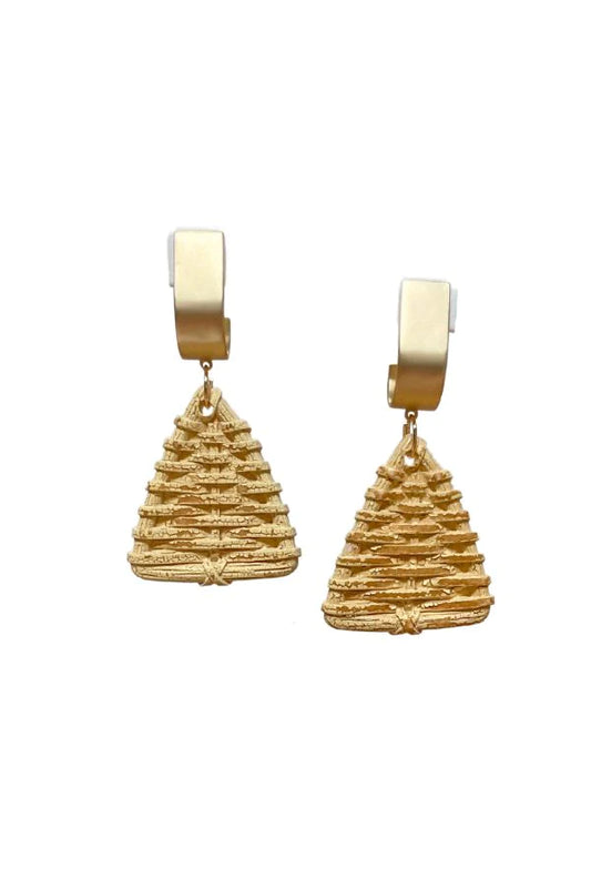 KRISTINE EARRINGS - YELLOW