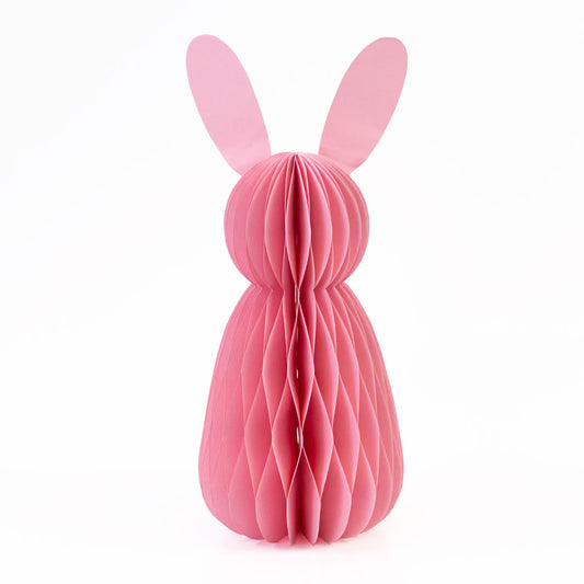 ACCORDION PAPER BUNNY 11.8" PINK