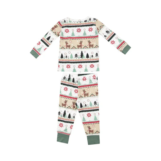 LOUNGEWEAR SET - REINDEER FAIR ISLE