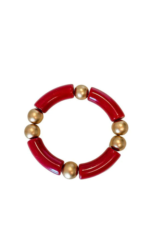 BETSEY BRACELET - MAROON