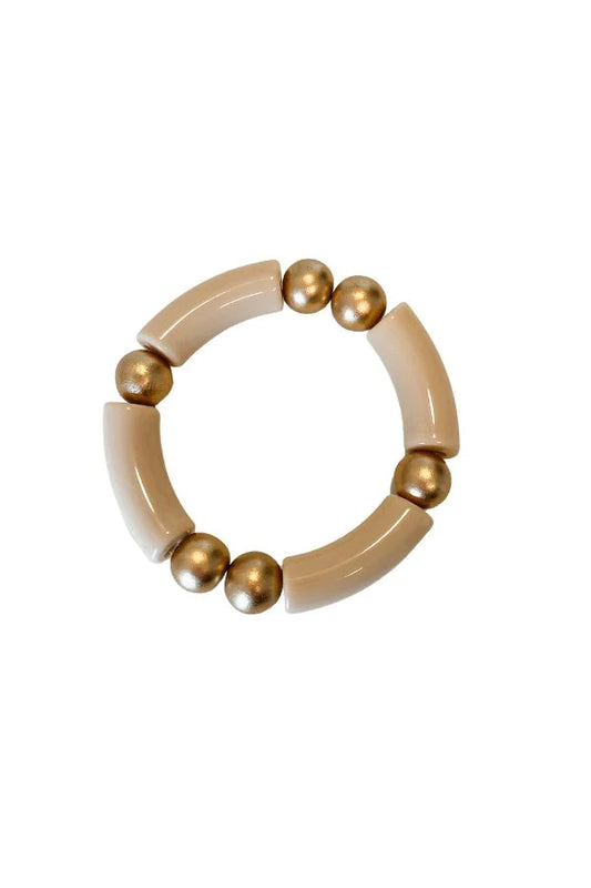 BETSEY BRACELET - LIGHT TAN