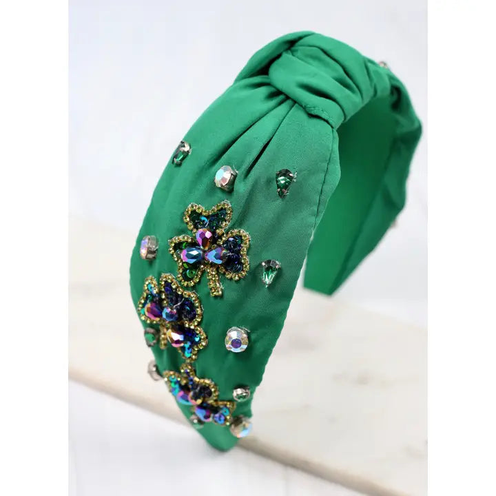 SHAMROCK HEADBAND - GREEN