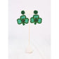 LUCK O THE IRISH SHAMROCK EARRINGS