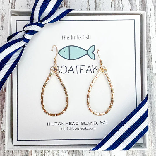 CLASS SEA MINI KEEL EARRINGS - GOLD