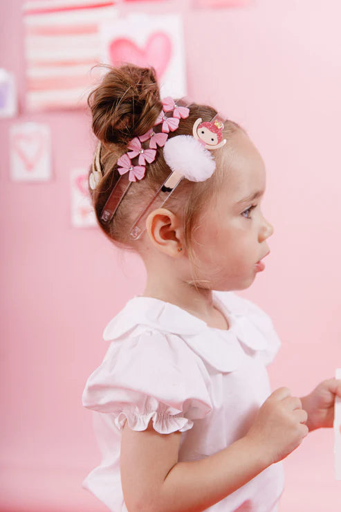 PINK BOW HEADBAND