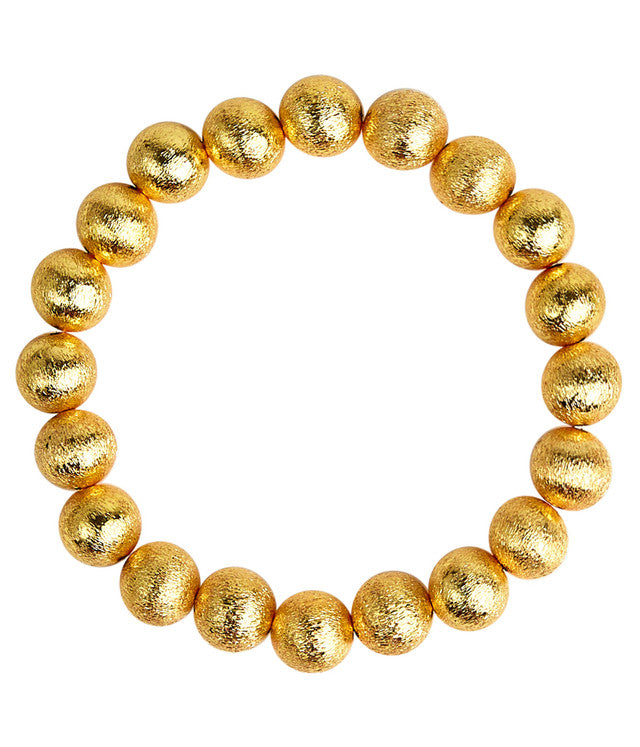 GEORGIA - GOLD BEADED BRACELET