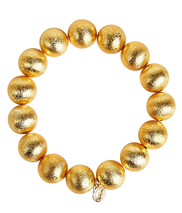 GEORGIA - GOLD BEADED BRACELET