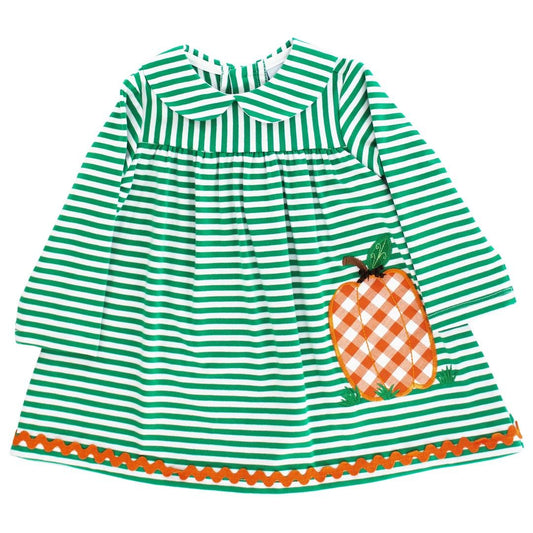 KNIT DRESS - PRIZE PUMPKIN