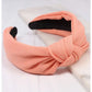 ROMERO KNOT HEADBAND - PEACH