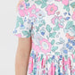 HYDRANGEA S/S POCKET TWIRL DRESS