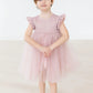 DUSTY PINK SHIMMER TUTU DRESS