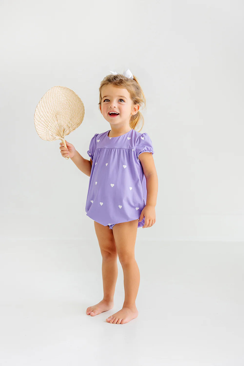 BLYTHE BATHING SUIT - HEART EYES PALISADES PURPLE