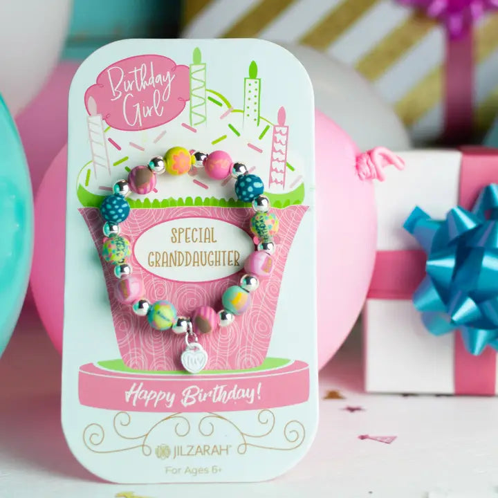 GRANDDAUGHTER BIRTHDAY BRACELET