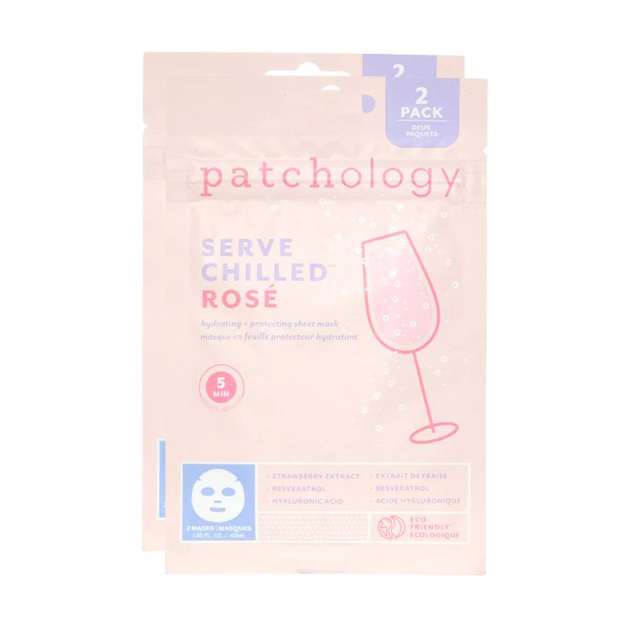 FACIAL SHEET MASK - ROSE 2 PACK