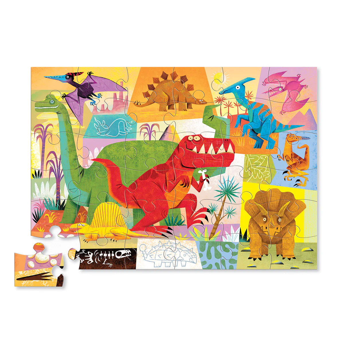 36 PIECE PUZZLE - DINOSAUR