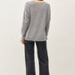 SOFT CLASSIC CUT SWEATER - HEATHER GREY