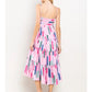 TIERED DRESS - PINK