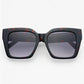 BON CHIC OVERSIZED SQUARE SUNGLASSES - TORTOISE