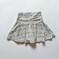 ALMOND FLORAL TENNIS SKIRT