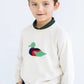 ISAAC'S INTARSIA SWEATER - SANDY SPRINGS STONE/DUCK