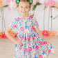 WILDFLOWER WISHES S/S POCKET TWIRL DRESS