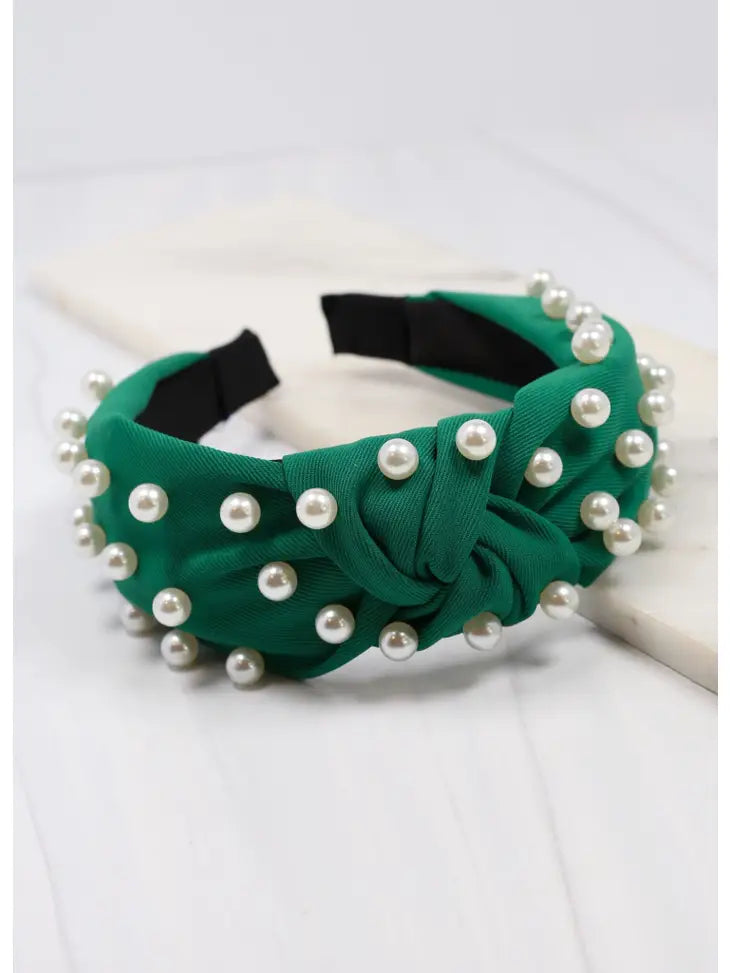 APOLLO HEADBAND WITH PEARLS