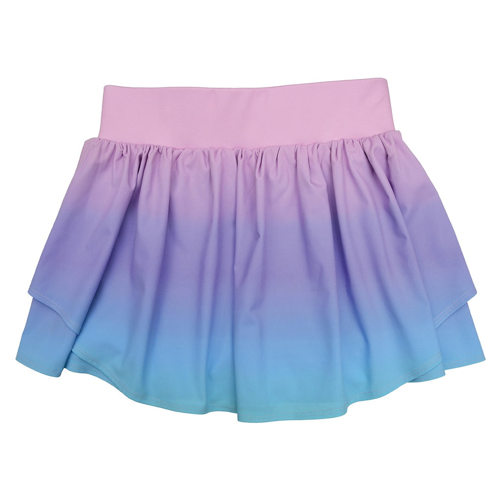 PURPLE OMBRE SKORT