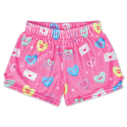 LOVE NOTES PLUSH SHORTS