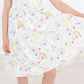 WATERCOLOR RAINBOWS S/S POCKET TWIRL DRESS