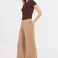 CLOUD FLEECE FLARE PANT - CARAMEL