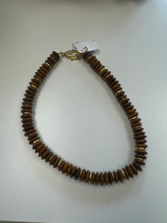 20" LUCY NECKLACE - TAN