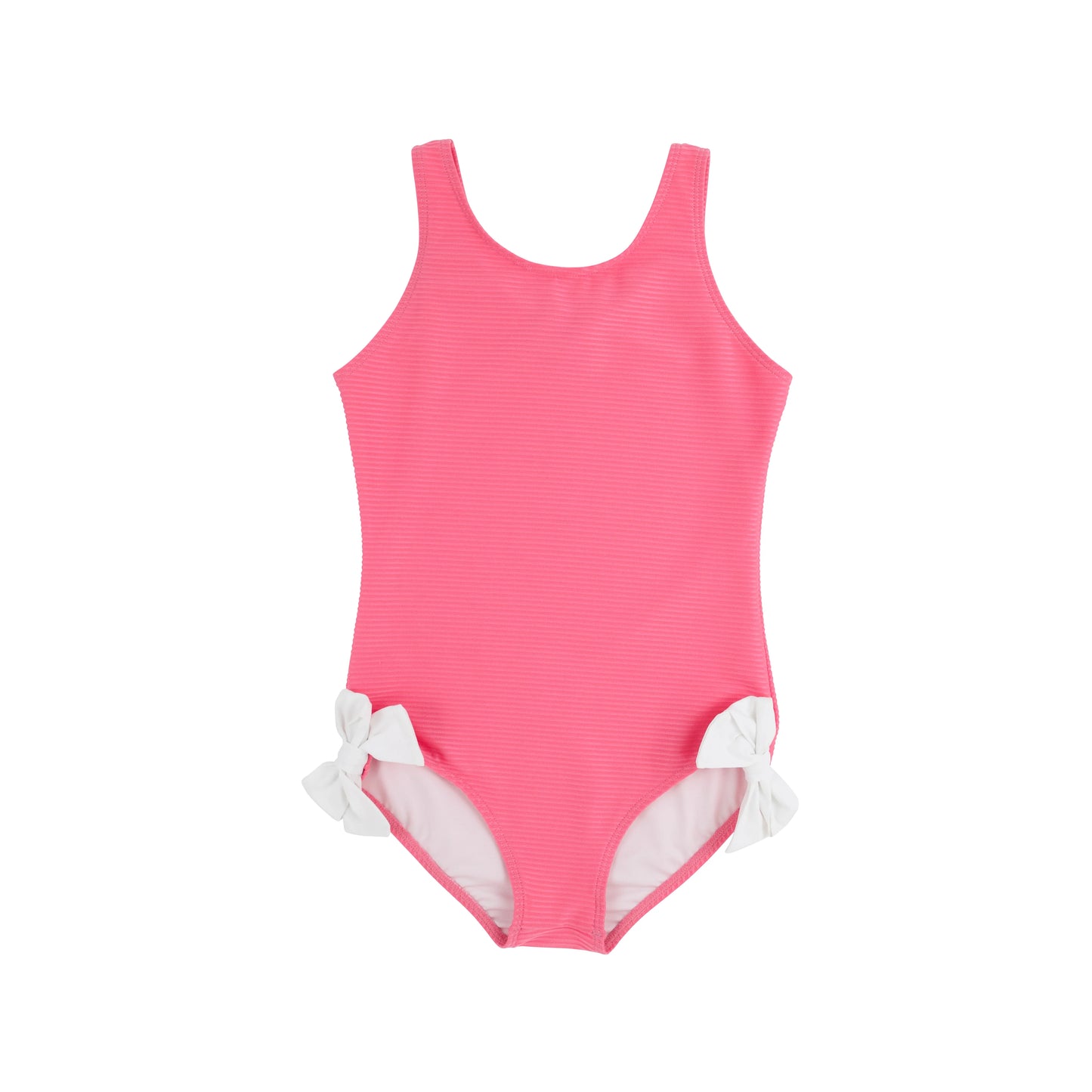 BRADENTON BEACH BATHING SUIT - ROSE/WORTH WHITE