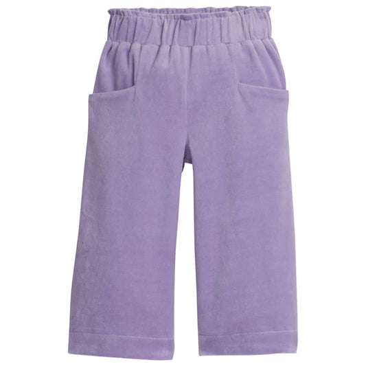 CROPPED PALAZZO PANTS - LILAC VEVOUR