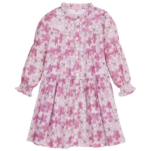 EMBRY DRESS - SOHO FLORAL PINK