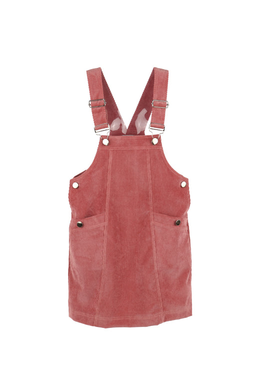 OVERALL DRESS - ROSE