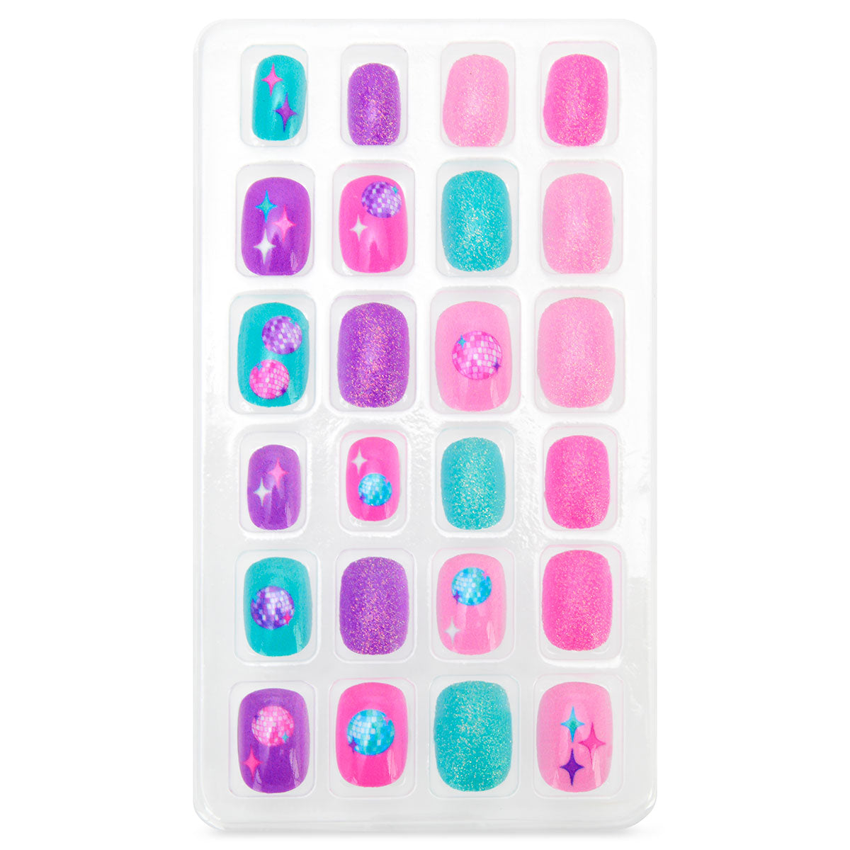 GLITTER PRESS ON NAIL SET