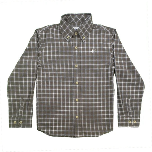 FOLLY ISLAND FLANNEL - OLIVE