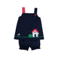 JILLIAN JUMPER SET - HOUSE NANTUCKET NAVY/RICHMOND RED