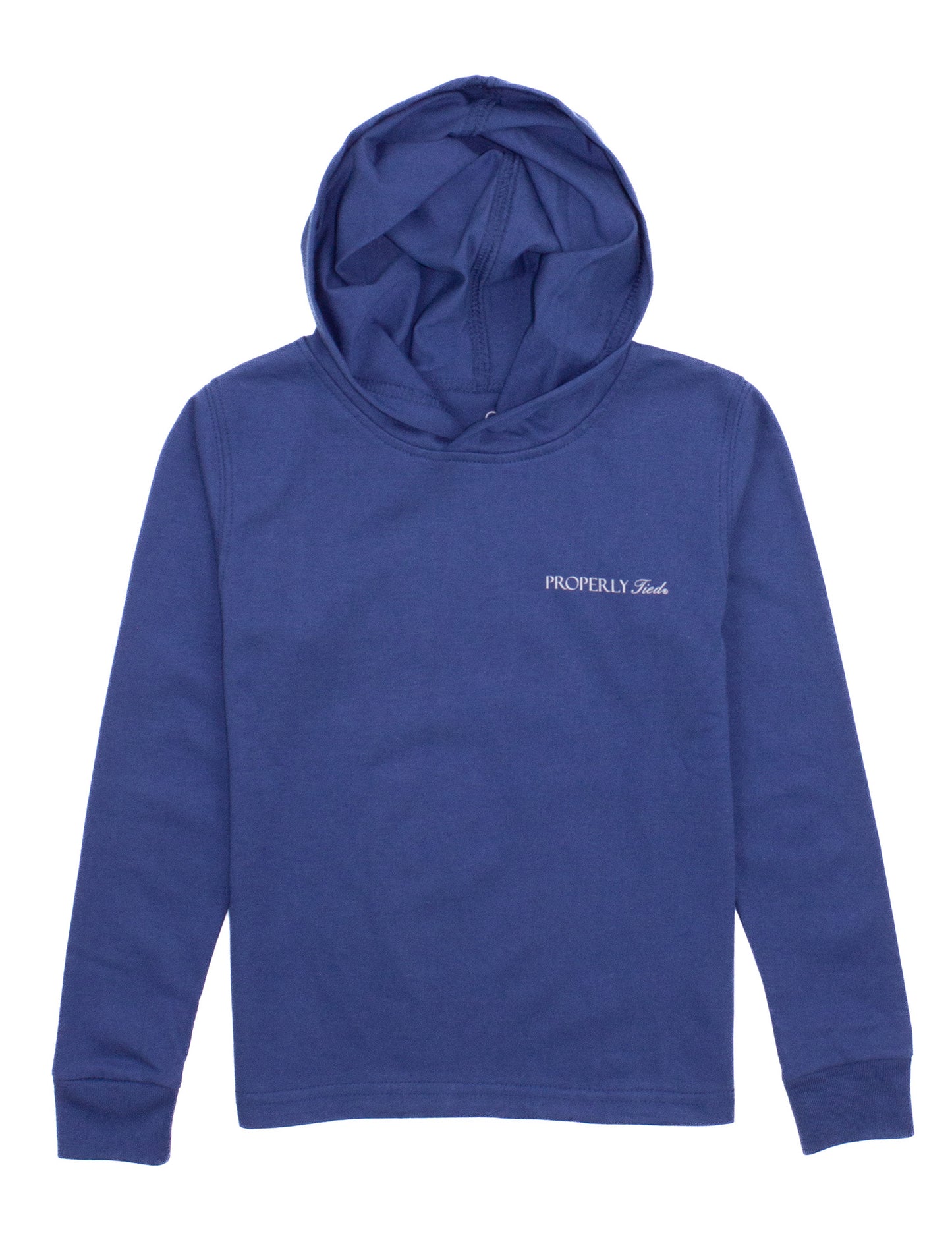 LD BOYS LAKE HOODIE - RIVER BLUE