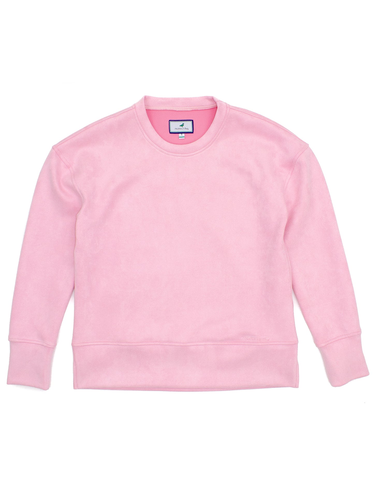 LG GIRLS KEELY CREW - LIGHT PINK