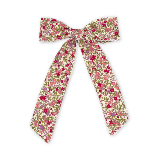 LOLA LONG BOW - AUTUMN MEADOW FLORAL