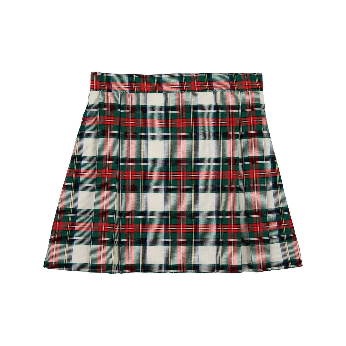 PARSON PLEATED SKIRT WOVEN - AIKEN PLACE PLAID