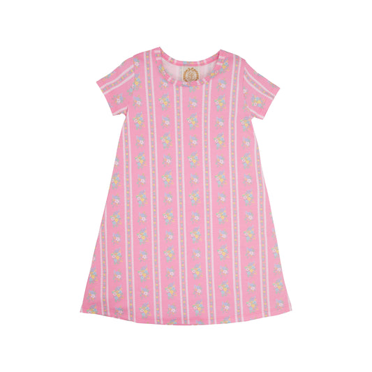 POLLY PLAY DRESS - ARGONNE FOREST FLOWERS PINK