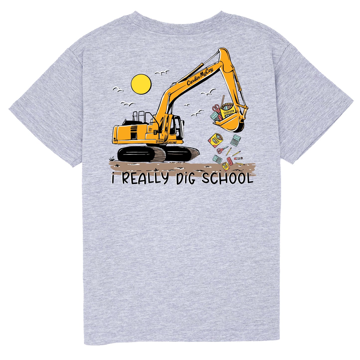 KIDS' REALLY DIG SCHOOL - HEATHER GRAY